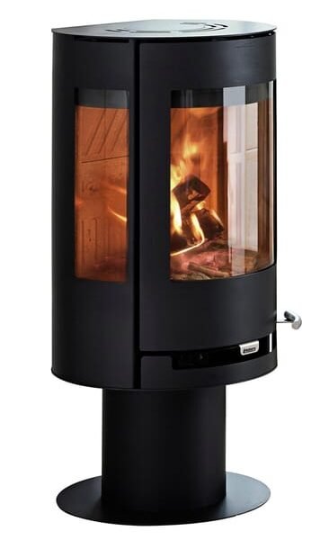 Poêle à bois ADURO 9.3 noir, 6 kW